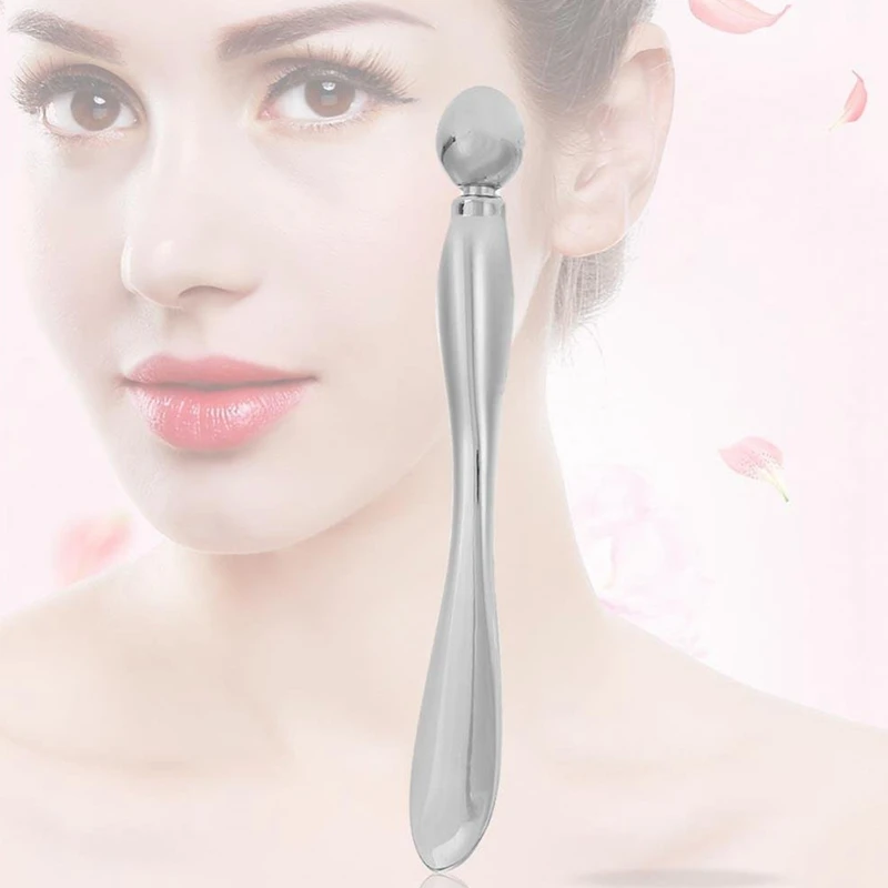 Красота крем для глаз Массажная палочка макияж эссенция ложка косметическая