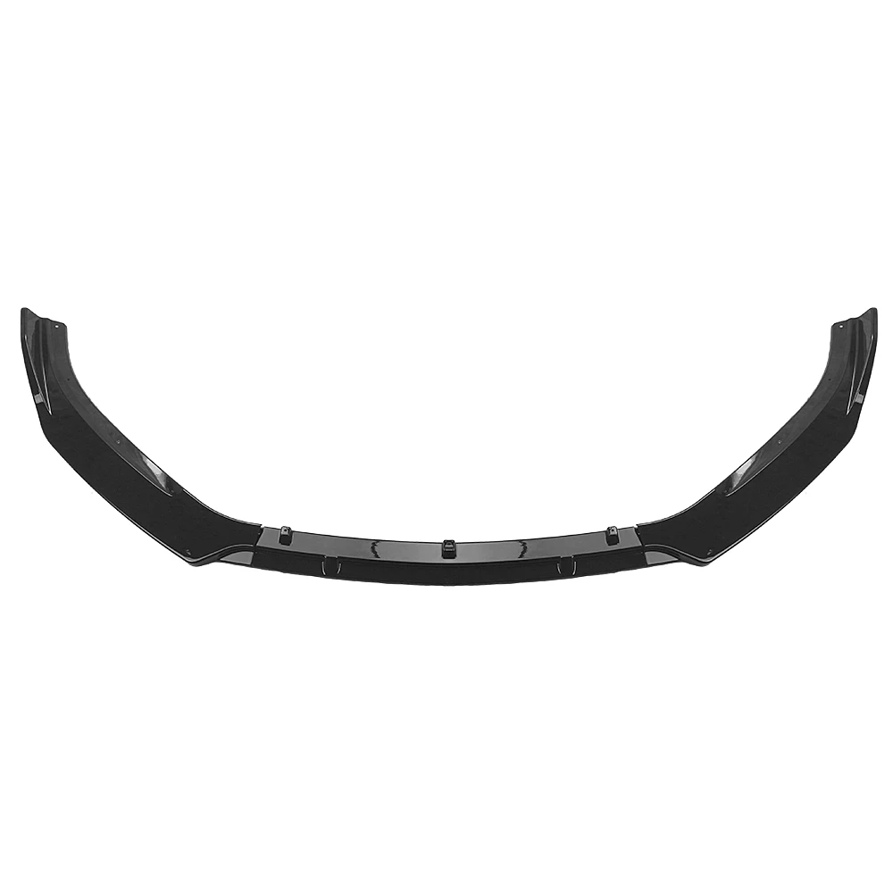 Глянцевый черный спойлер для переднего бампера MAZDA 3 2014 2018 Mazda3 автомобильная