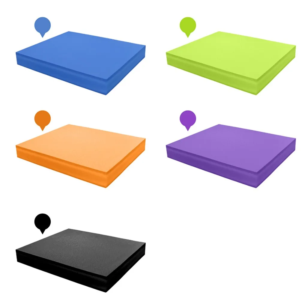 Мягкая подушка для йоги 1 шт. Тренировочный Коврик и фитнеса стабилизация талии