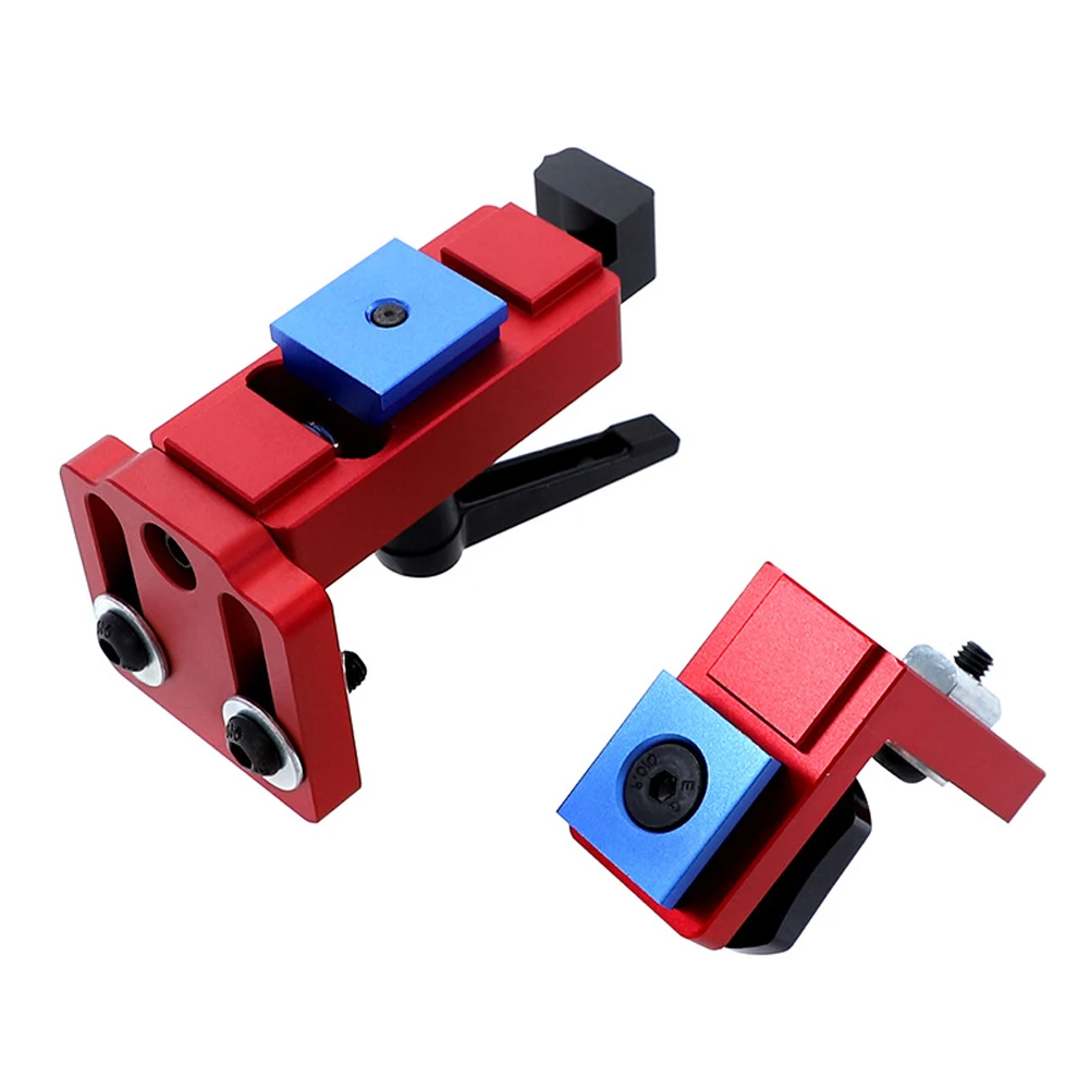 

Woodworking T Slot Stopper Miter Gauge Fence Connector Alloy Miter Track Stop Block Saw Table Sliding Brackets Chute Limiter