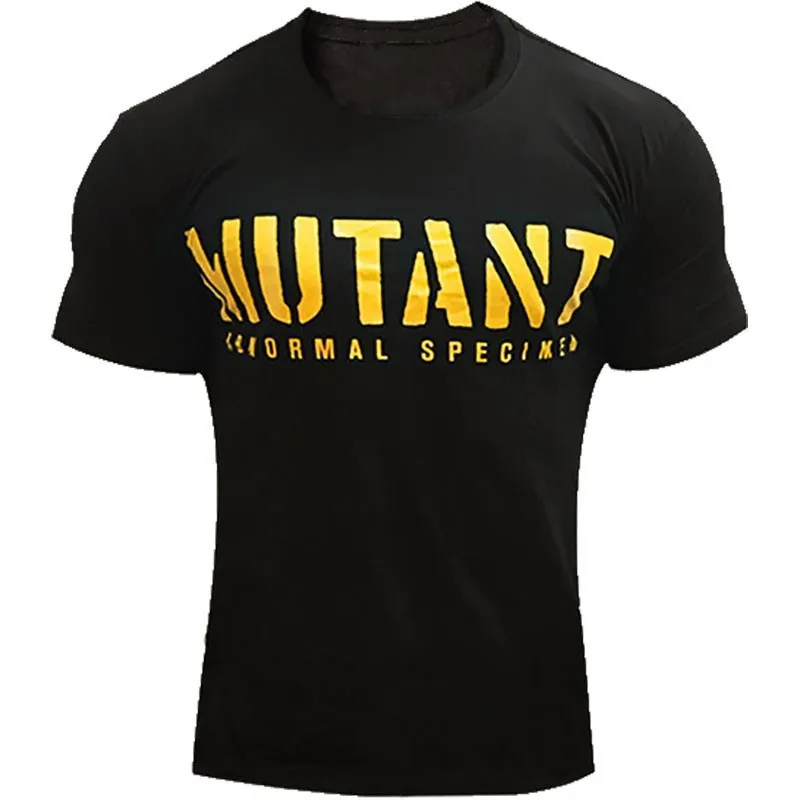 

Summer Running T Shirt Men Fitness Gym T Shirt Mens Short Sleeve Sport Shirt Breathable Bodybuilding Compression Tight Tee Top