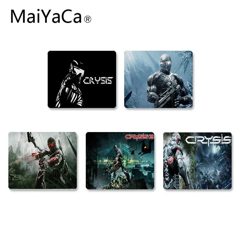 MaiYaCa crysis прочный резиновый коврик для мыши лидер продаж большая акция Россия