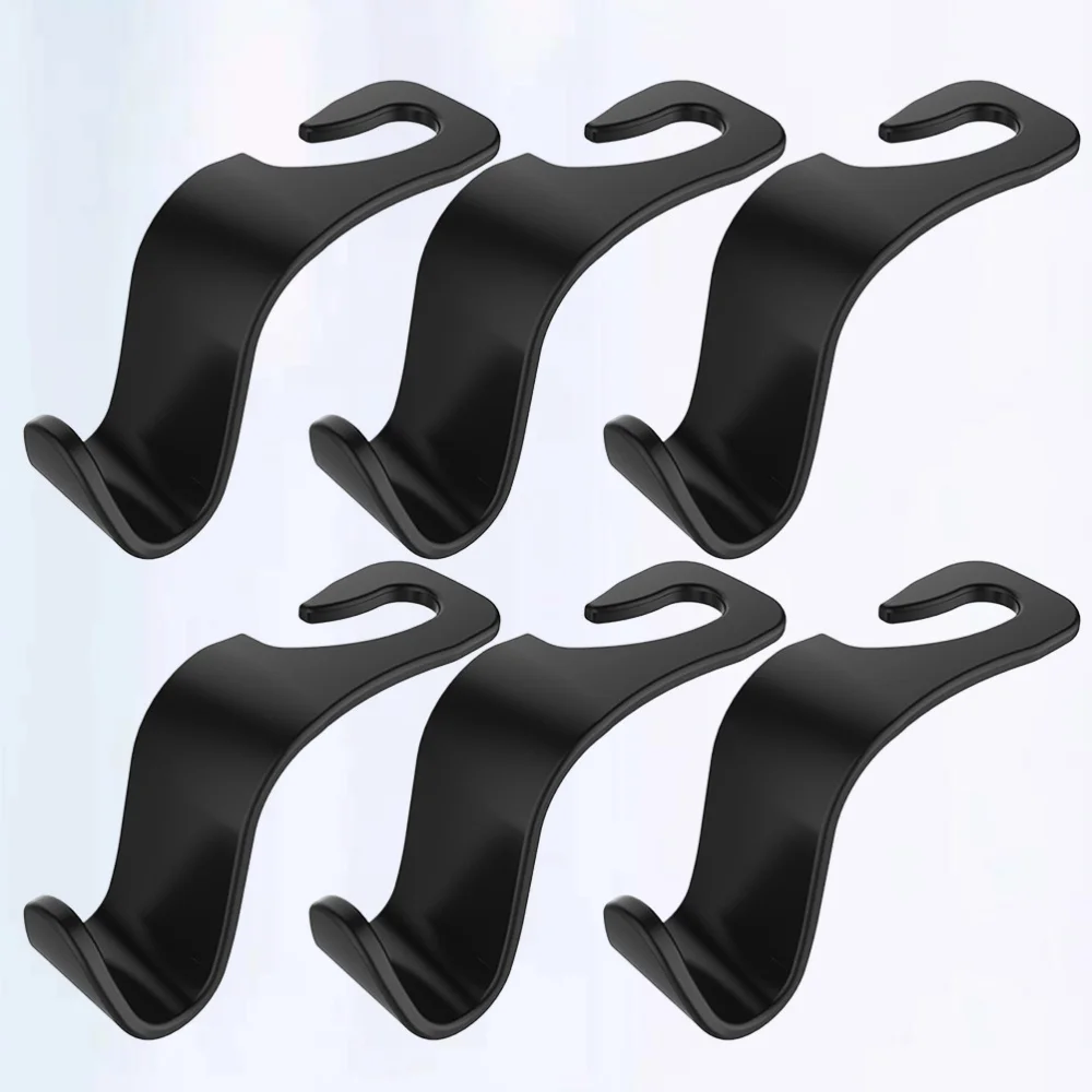 

4pcs Car Hooks Back Seat Concealed Storage Hooks Household Auto Hooks Multi-functional Storage Holder for Car Auto Automobile (B