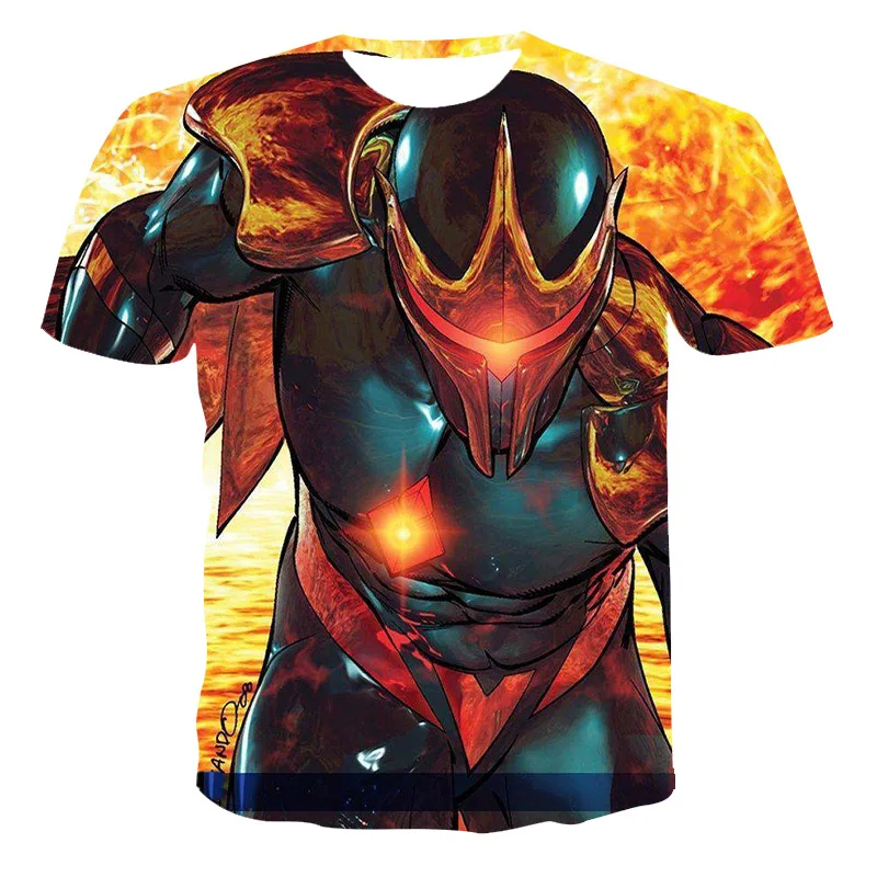 

2021 Summer New 3D T-Shirt Casual Short Sleeve O-Neck Top Fashion Harajuku Mechanical scorpion pattern T-Shirts