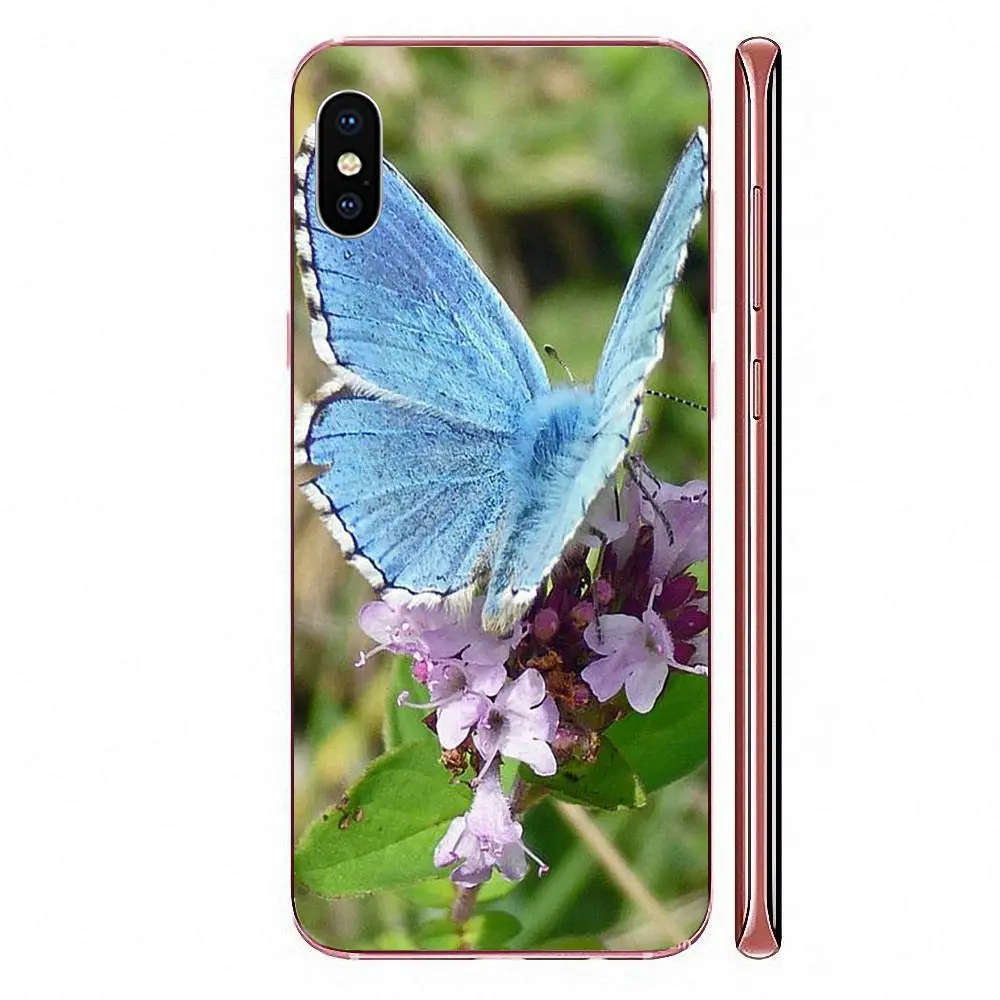 Galaxy Tab S2 9 7 Прекрасный Синий Бабочка Мягкий крутой лучший для Apple iPhone 11 Pro X XS Max XR 4 4S 5