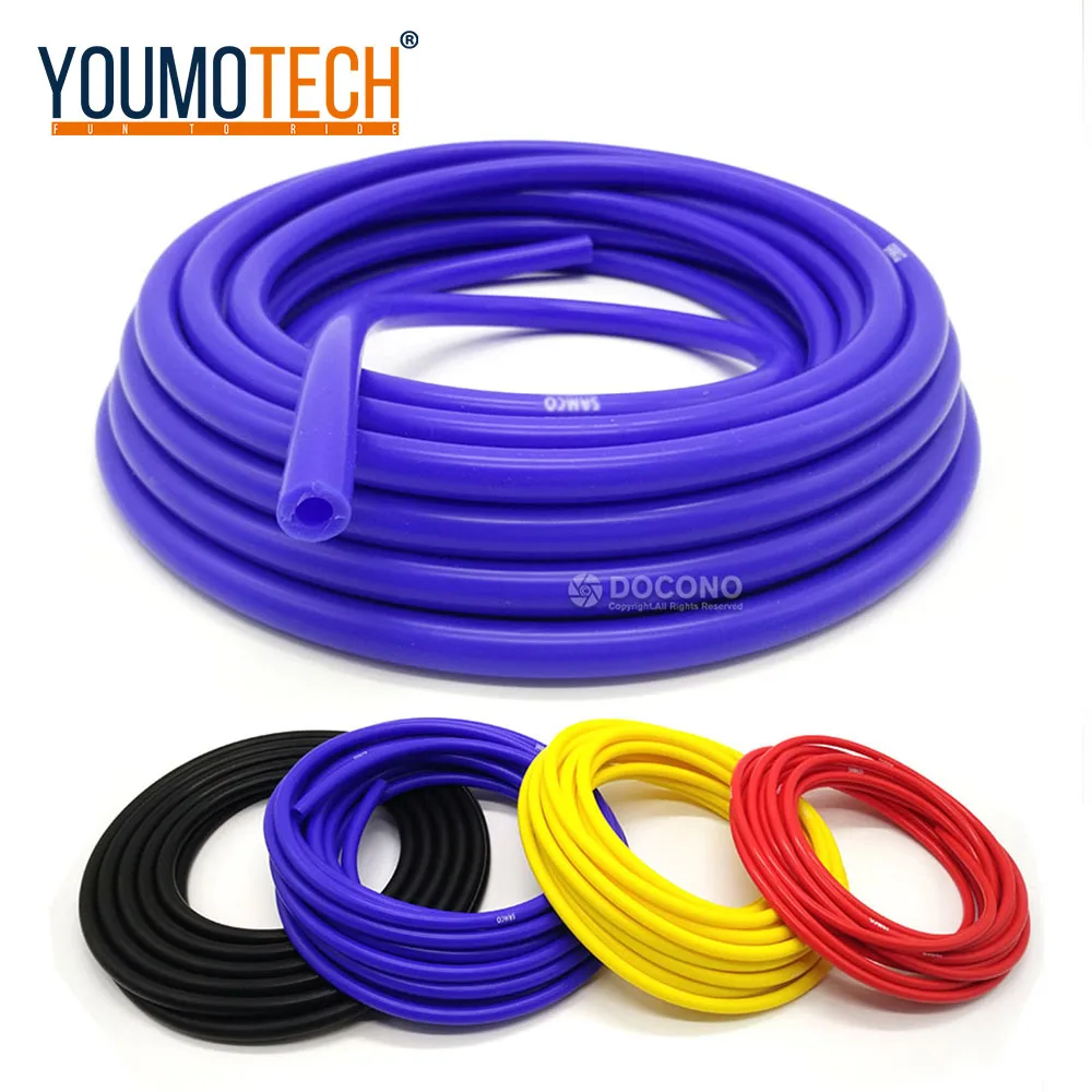 Автомобильный Стайлинг 5 метров воздухозаборная вакуумная труба 3 мм/4 мм/6 мм/8 мм