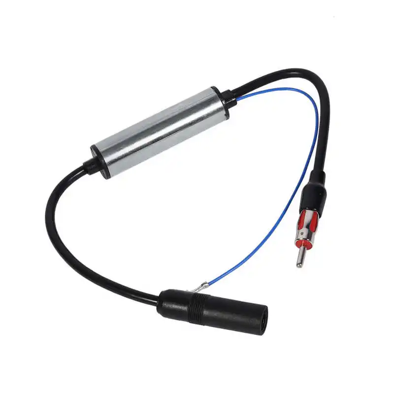 

Car Antenna Plug Radio FM Inline Signal Amplifier Booster Extension Cable Signal Amplifier