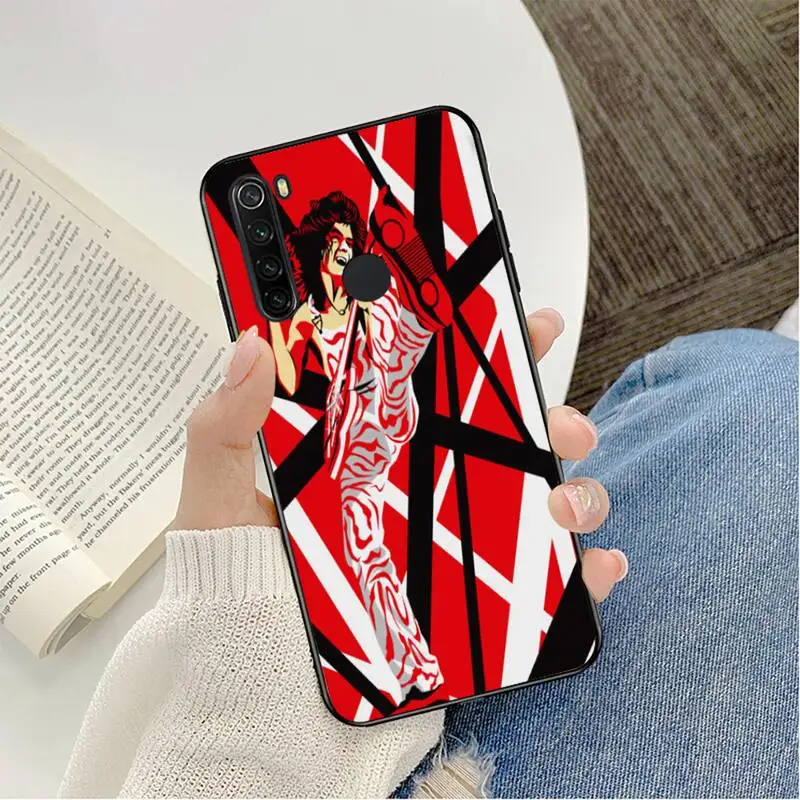 

Eddie Van Halen Graphic Guitar Phone Case Phone Case For Redmi K20 Note 5 7 7a 6 8 Pro note 8T 9 Xiaomi Mi 8 9 SE