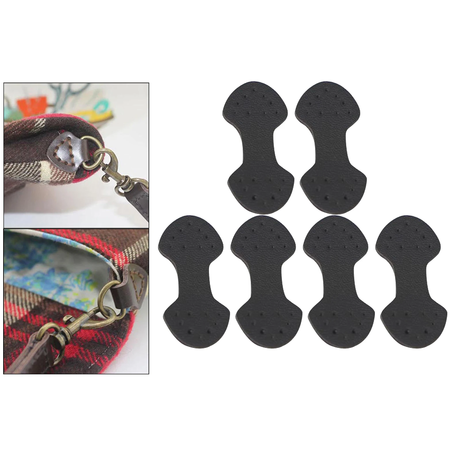 

DIY Knitting Crochet Bags Strap D Ring Connector Pad Sewing Crochet Handbag