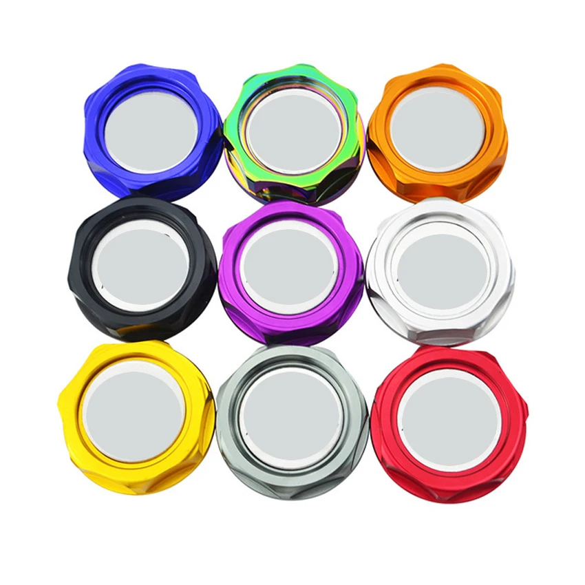 Алюминиевая крышка для масла двигателя автомобиля топливный наполнитель Honda Mugen