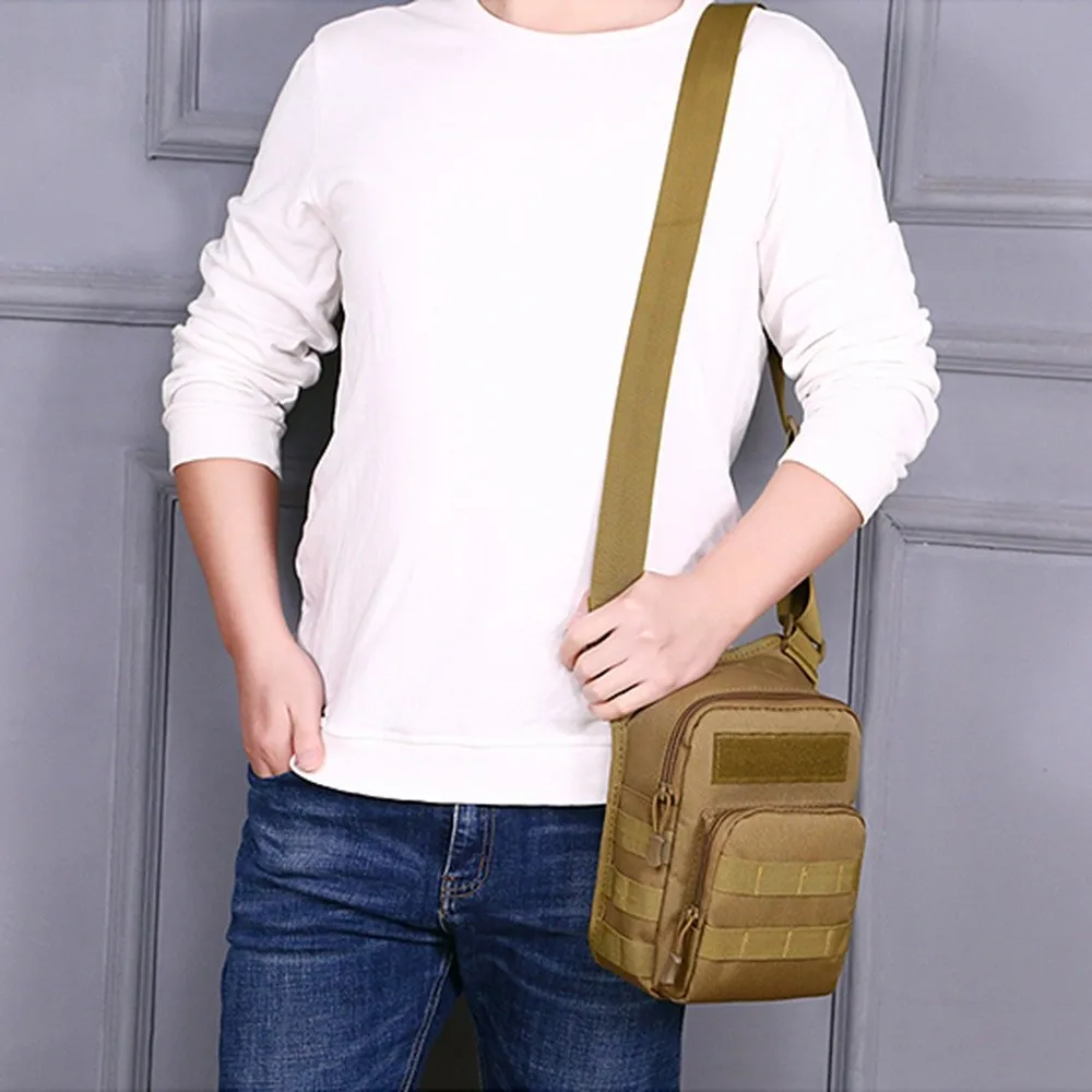 

1000D Tactical Shoulder Bag Crossbody Bag Outdoor Waterproof Handbag Messenger Pouch for Men Hunting Camping EDC Tool Pack