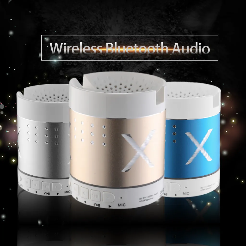 Портативный мини беспроводной динамик плеер USB радио Fm Bluetooth громкий открытый