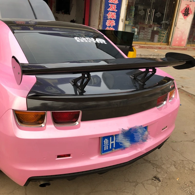 Углеродное волокно задняя крыша автомобиля спойлер багажника крыло для Chevrolet Camaro