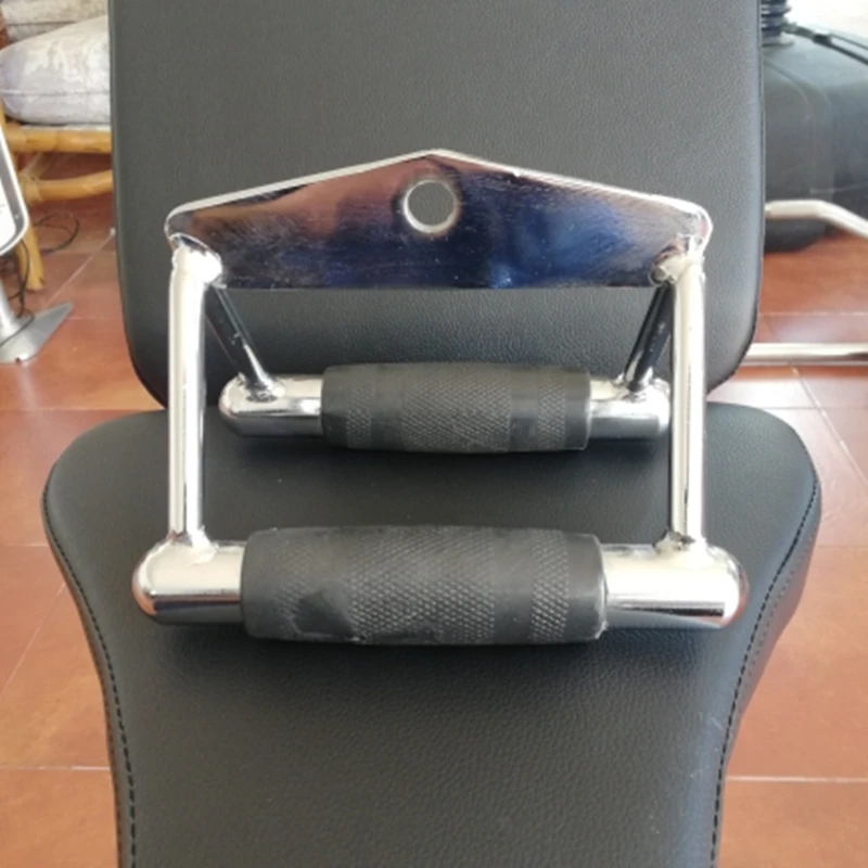 Трос для трицепса с D-образной ручкой аксессуар тренажерного зала фитнеса