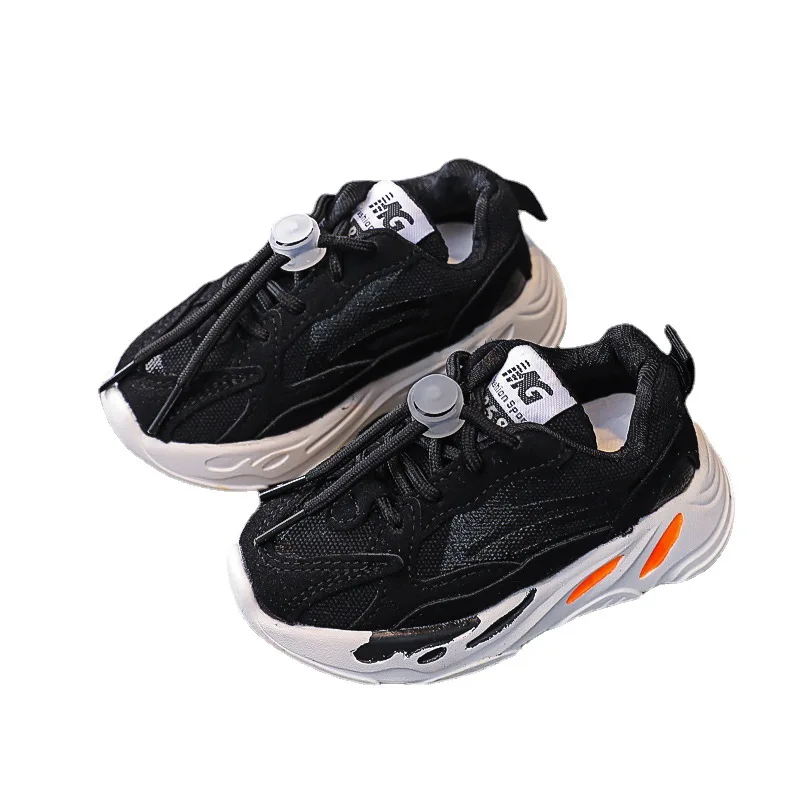 

Great Arch Support Boys Shoes Sneakers for Children Toddler Fashion Stripes Shoes Girls Fall 2021 Student Running Shoes E08011