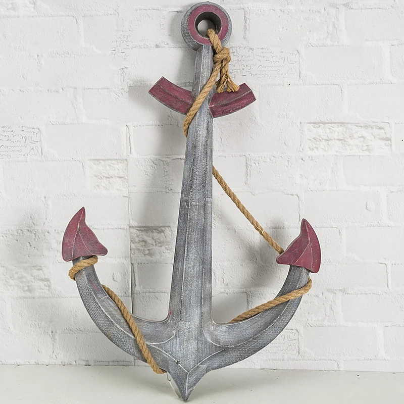 Ретро Средиземноморский корабль Якорь Руль украшение подвеска ностальгия