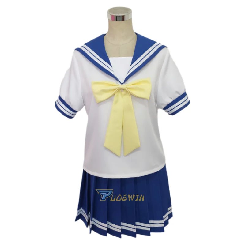 Аниме Lucky Star Izumi Konata Матросская униформа карнавальный костюм|Костюмы аниме| |