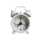 Часы креативные милые мини металлические маленькие часы-будильник электронные часы для взрослых для путешествий дома кровати настольные часы декор будильник QW