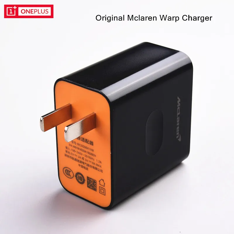 Oneplus 7T зарядное устройство оригинальное mlaren Warp 30 Вт USB Dash адаптер питания type c