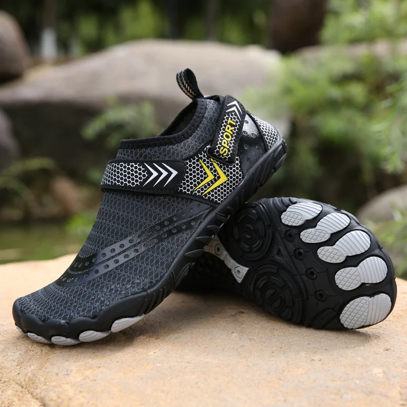 

Men Aqua Shoes Barefoot Swimming Shoes Women Upstream Shoes Breathable Hiking Sport Shoes Quick Drying River Sea Water Sneakers