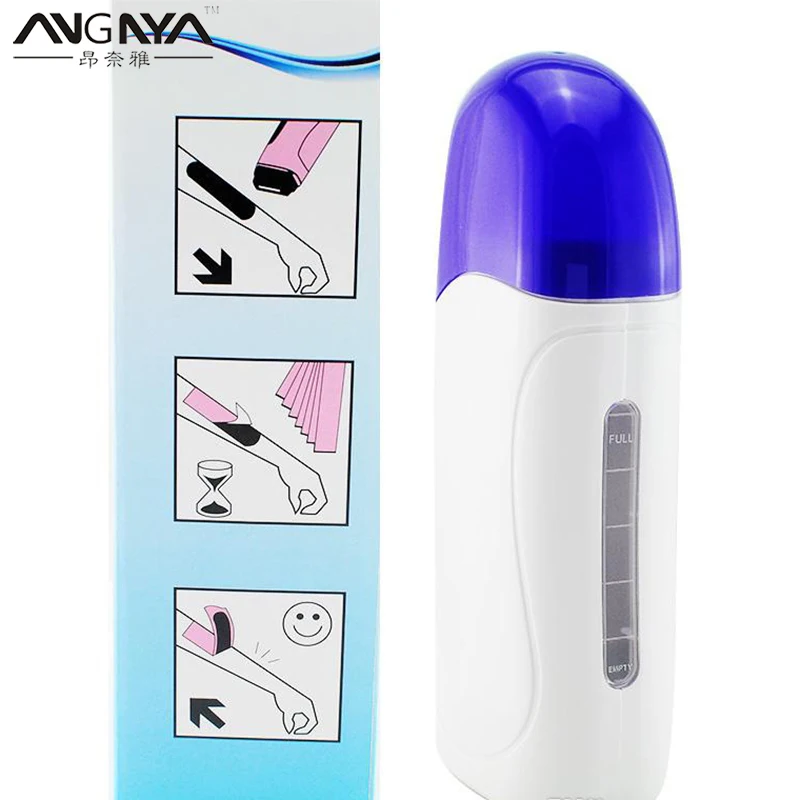 ANGNYA 1 шт. синяя Одиночная ручная машина для депиляции воском удаления волос