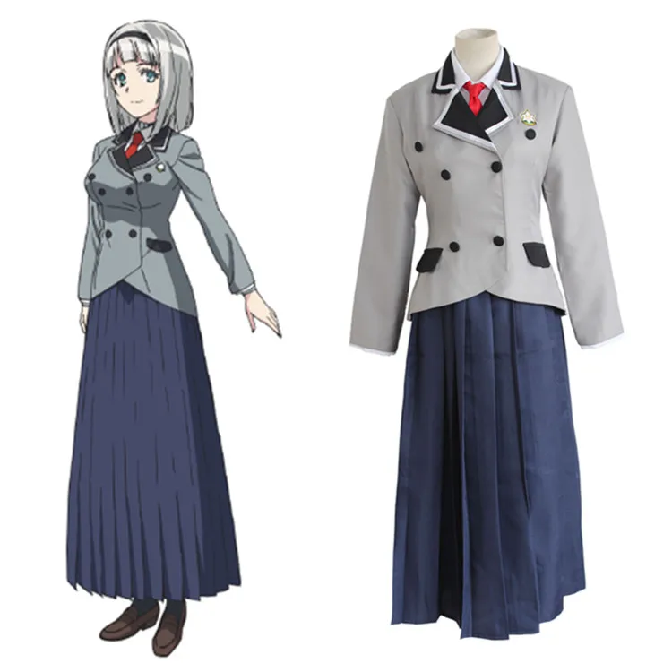 Аниме Shimoneta To Lu Gainen Ga Sonzai Shinai taiкутsu Na Sekai Косплей костюмы Kajo Ayame школьный полный