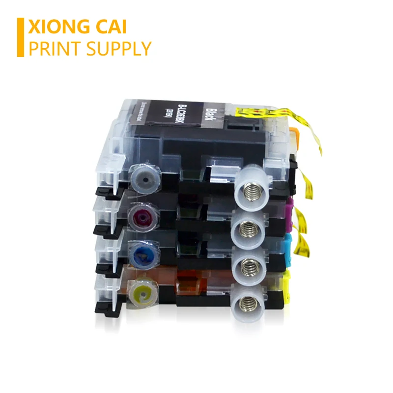Совместимые чернильные картриджи XiongCai LC123 12X для brother MFC-J4510DW J4610DW MFC-J4410DW J4710DW