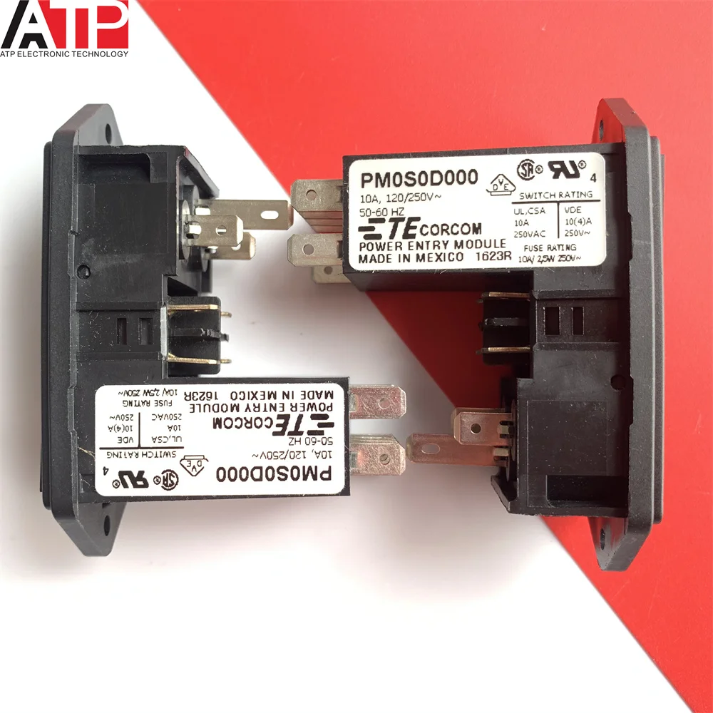 

1PCS PM0S0D000 imported spot filter 10A power filter PM0S0D000 socket genuine welcome to consult and order.