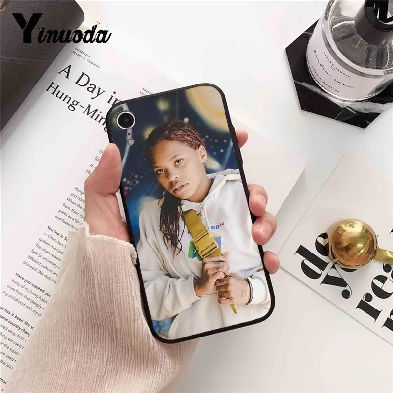 Yinuoda Kodie Shane Rapper новое поступление черный чехол для телефона iPhone X XS MAX 6 6S 7 7plus 8 8Plus 5