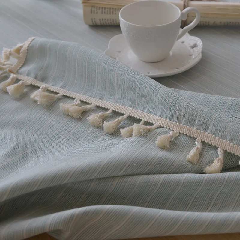 

Japanese Cotton Fabric Table Cloth Rectangular Home Drape Coffee Table Wallpapers Hipster Literary Tablecloth Wholesale