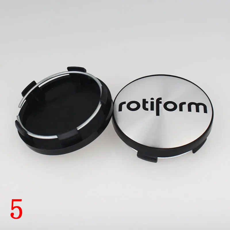 Колпачок центральной ступицы колеса rotiform 4 шт. 58 5/53 5 мм зажим Рабочая форма