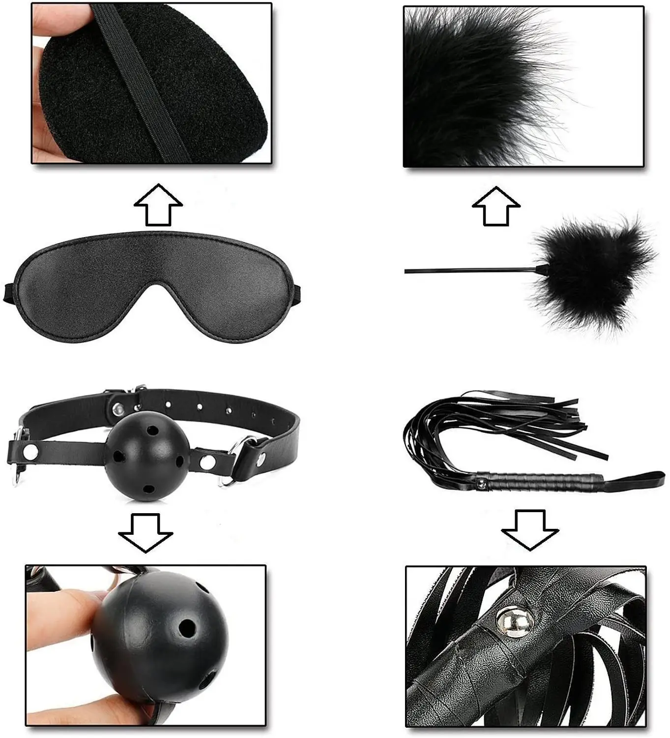 10 шт. интимные игрушки для женщин БДСМ эротический Набор бондажа товары взрослых