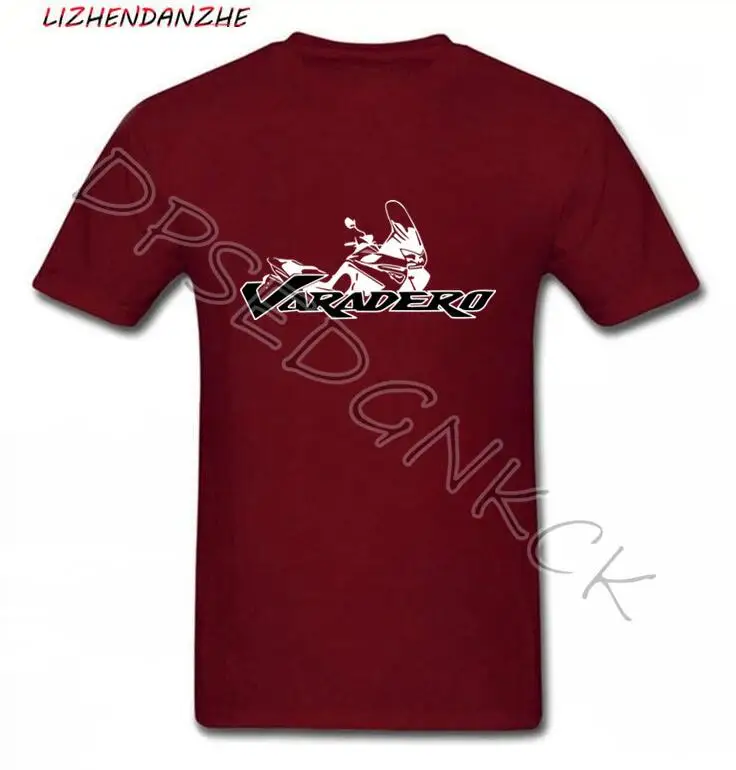 Футболка мужская 100% хлопок модная тенниска с коротким рукавом HONDA VARADERO Xl 1000