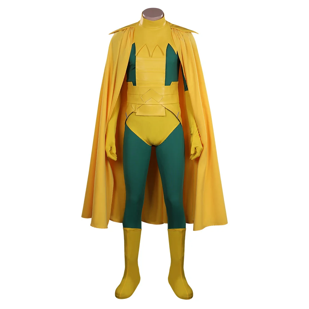 

Loki Season 1 Loki King Cosplay Costume Outfits Halloween Carnival Suit For Adult Men