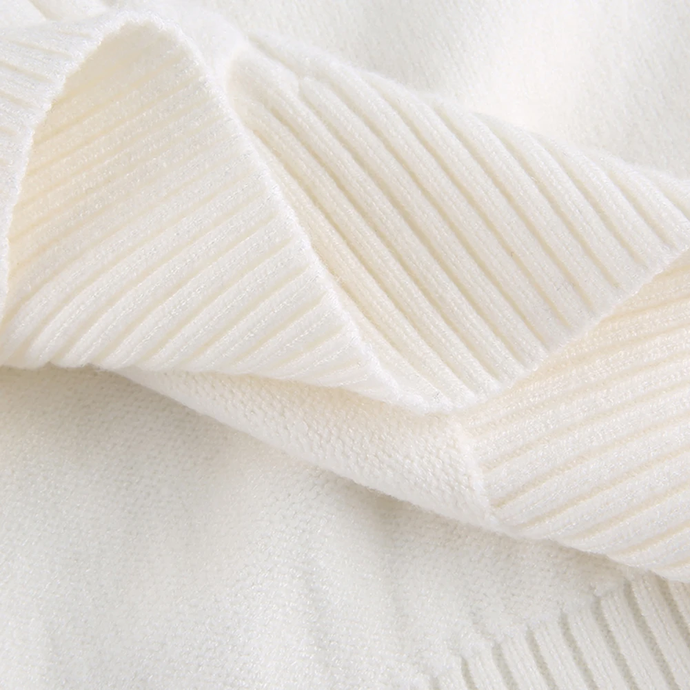 

Y2k Winter Women Sweater Korean Preppy Style Knitted Basic Pullover Long Sleeve Beige Casual Sweater Jumpers Tops Outerwear