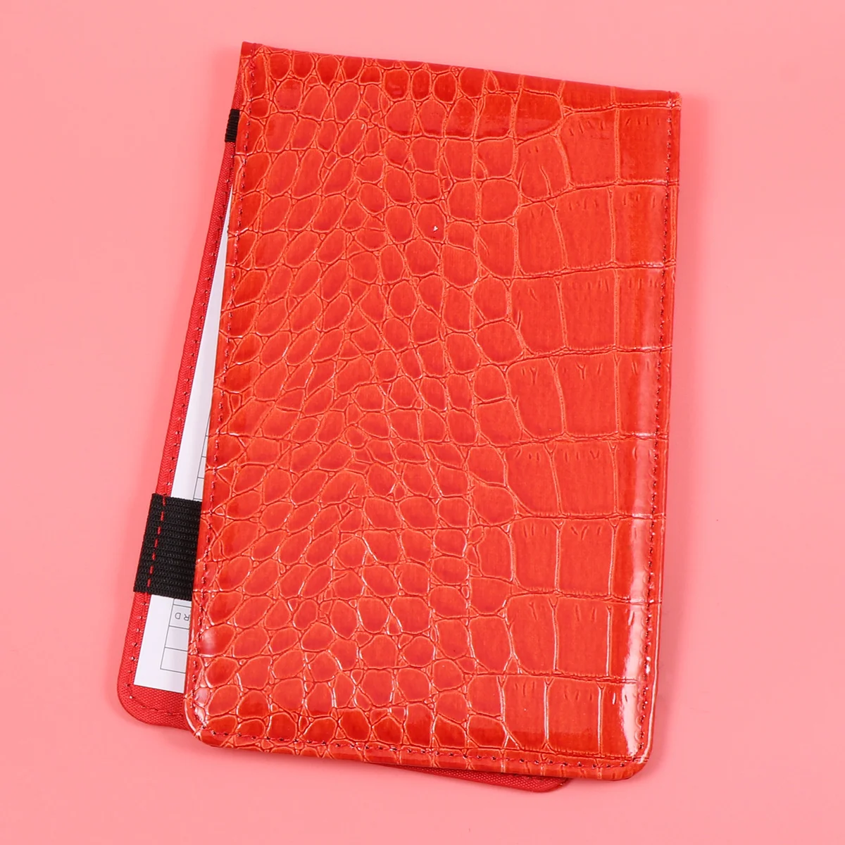 

Искусственная кожа, держатель для шкалы, записная книжка, записная книжка (красный)