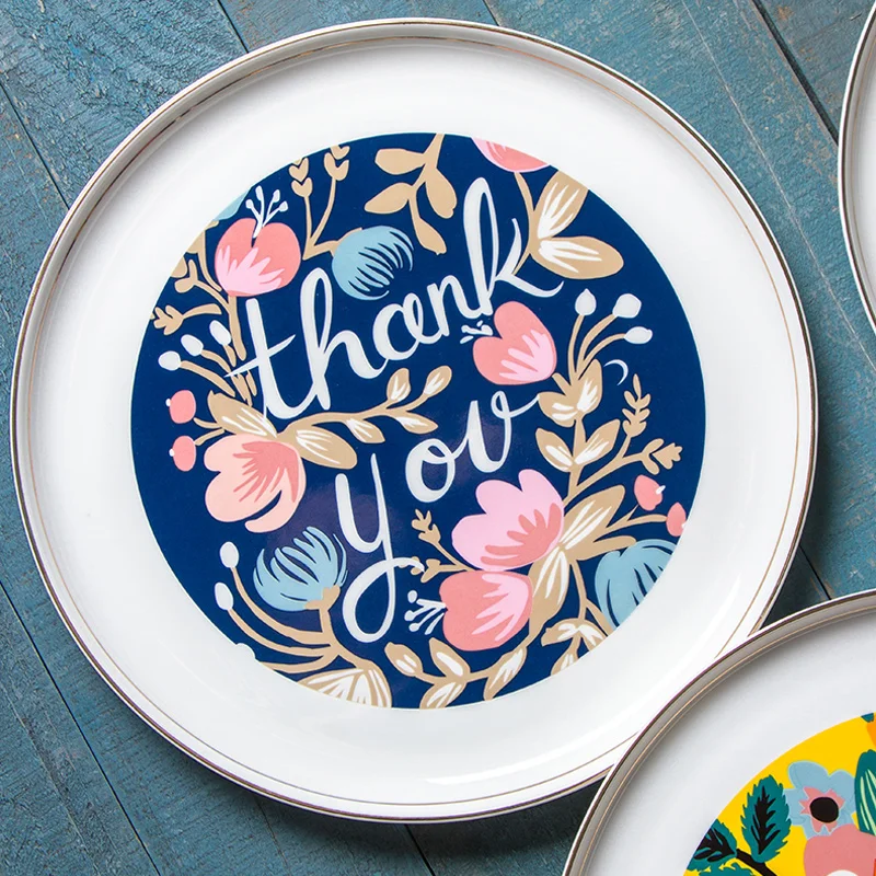 Тарелка для завтрака из китайского фарфора тарелка западного стейка и набор