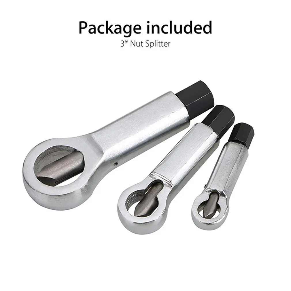 Nut Splitter Cracker Damaged Tool Heavy Duty Manual Adjustable Removal Extractor Break | Инструменты