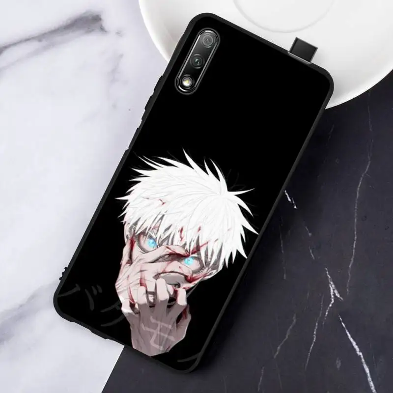 

jujutsu kaisen Anime cartoon horror Phone Case For Huawei Honor NOVA inova Y 4 5 6 7 8 9 A C E X I v 20 30 s p II pro PLAY lite