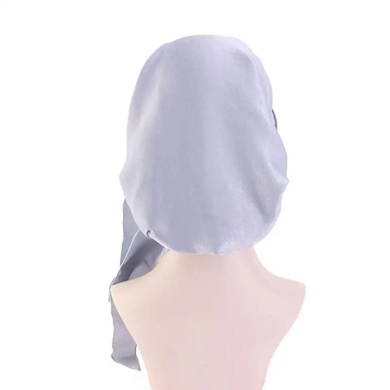 

New Summer Womens Muslim Hijab Fashion Color Wrap Head For Women Turbantes Saudi Female Caps Arabia Elastic Scarf Hat A5K0