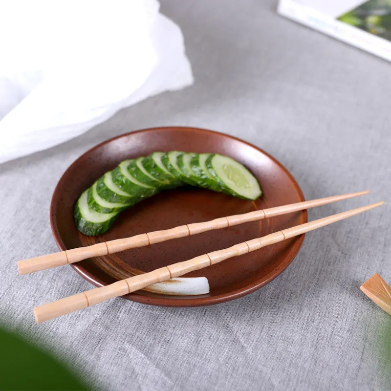 Палочки для еды из натурального дерева 4 пары|chopsticks set|wooden chopsticksnatural wood chopsticks |