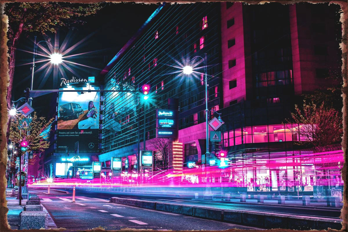 

Неоновые огни, город VI, металлическая вывеска, жестяная вывеска, оловянные пластины, декор для стен, декор для комнаты, ретро, винтажное иску...