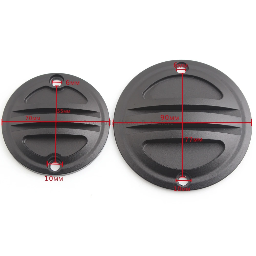 

Black Aluminum Motorcycle Clutch Cover accessory icon Fit For Triumph Bonneville T120 2016-2021/T100/Bonneville Bobber 2017-2021