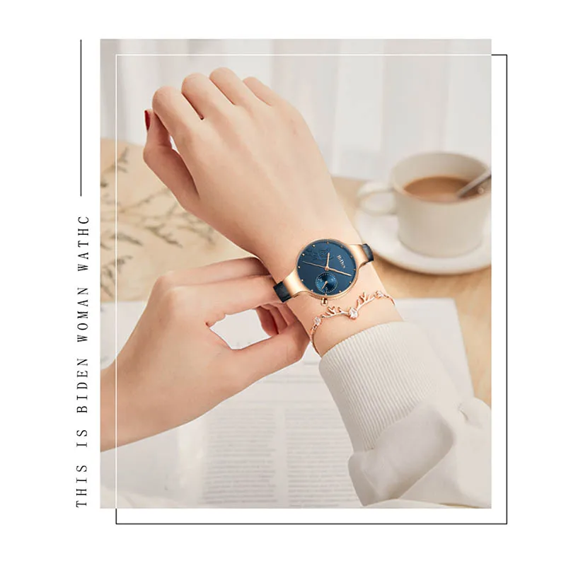 Часы наручные женские кварцевые брендовые Роскошные модные водонепроницаемые с