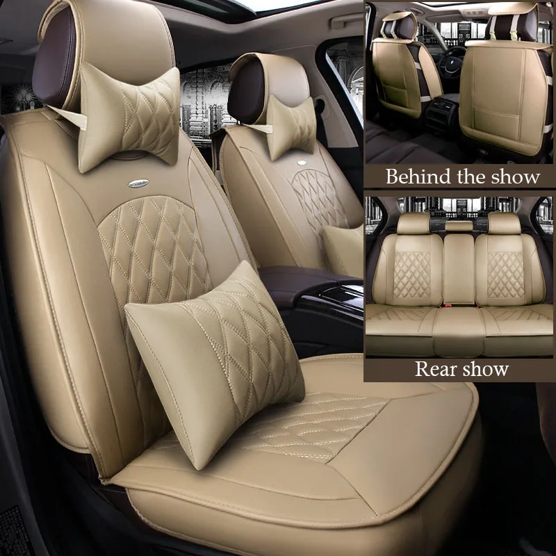 Новинка 2018 кожаная задняя крышка для Cadillac ATS CT6 XTS XT5 SRX ESCALADE подушка сидения