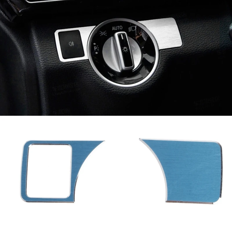

Arrival Headlight Switch Frame Trim Cover For Mercedes for BENZ W212 W218 W166 E CLS ML