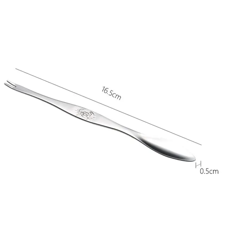 

Stainless Steel Crab Needle Lobster Seafood Needle Shellfish Lobster Seafood Tools Clip Needle Fork Kitchen Gadgets Seafood Tool