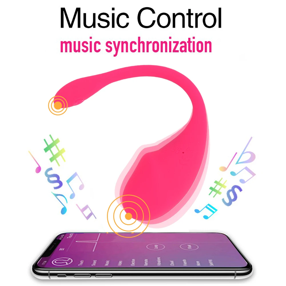 Секс-игрушки с дистанционным управлением через приложение вибратор для женщин