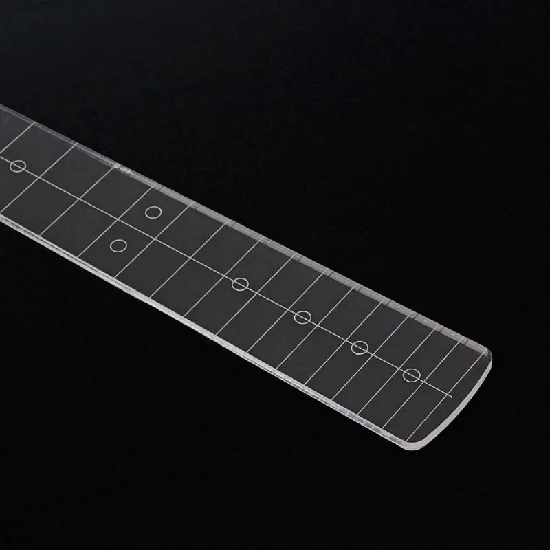 

Acrylic Guitar Neck Ruler Scale Measuring Fretboard Frets Tool