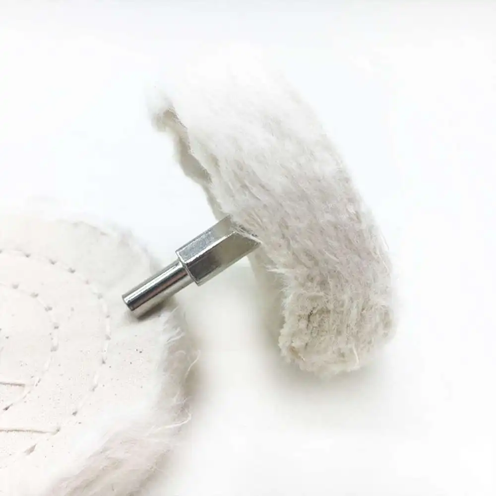

3pcs High Quality Mirror Polishing Wheel White Cloth Wheel Polishing Wheel 50mm